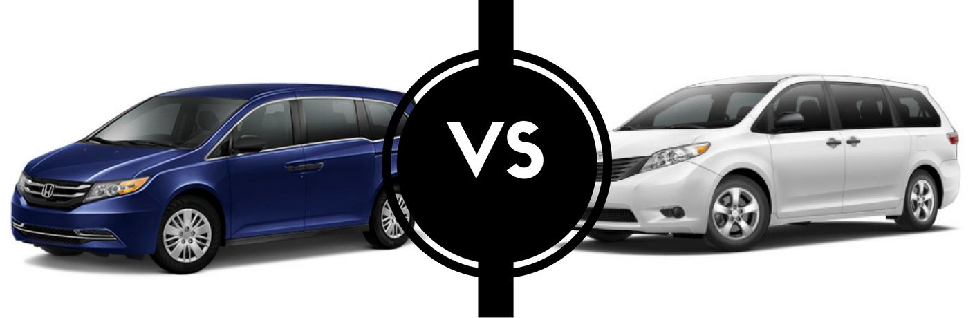 2017 Honda Odyssey vs 2017 Toyota Sienna