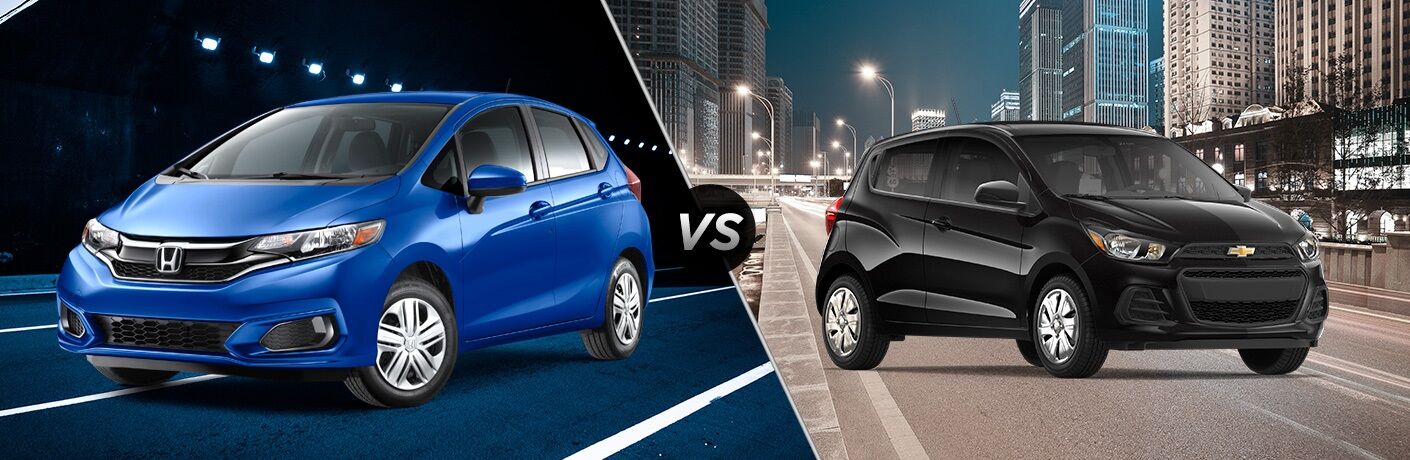 2018 Honda Fit vs 2018 Chevrolet Spark 2018 Honda Fit vs 2018 Chevrolet Spark