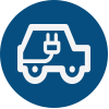 Ford Blue Hybrid Icon