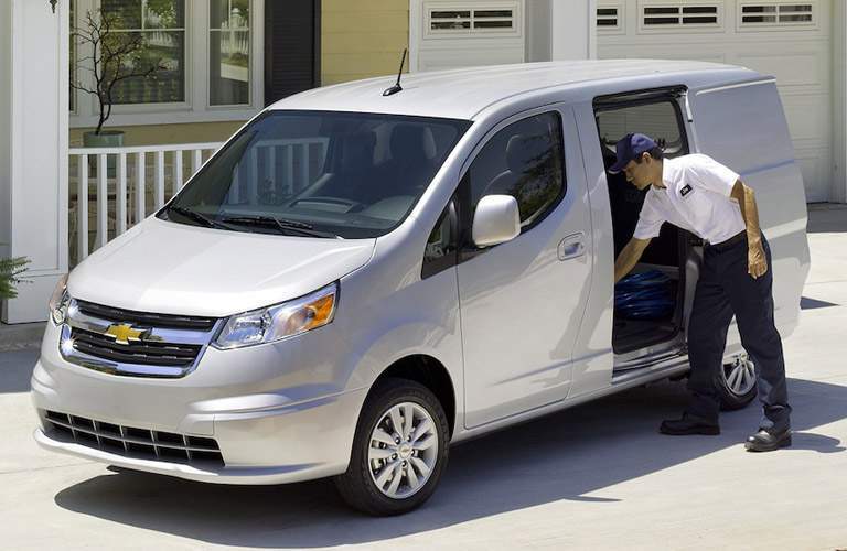 2017 Chevy City Express Cargo Van versatility