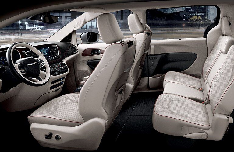 2017 Chrysler Pacifica interior seating