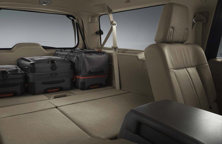 2017 Lincoln Navigator cargo space