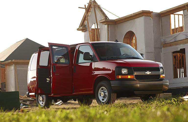 2017 Chevy Express Cargo Van versatility