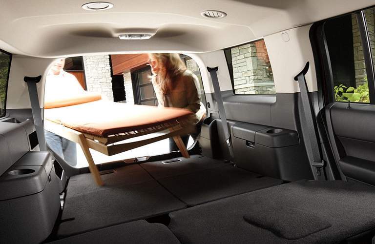 2018 Ford Flex rear cargo space.