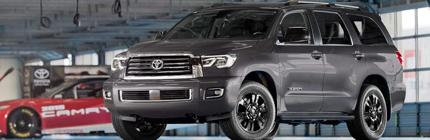 2018 Toyota Sequoia TRD Sport in model showroom