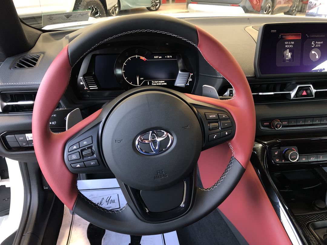 Model features of the 2020 Supra at Apple Valley Toyota in Martinsburg