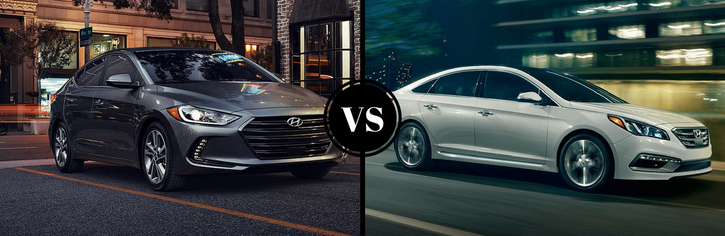 2017 Hyundai Elantra Vs Sonata 2017 Hyundai Elantra Vs Sonata A O Png S 1171166