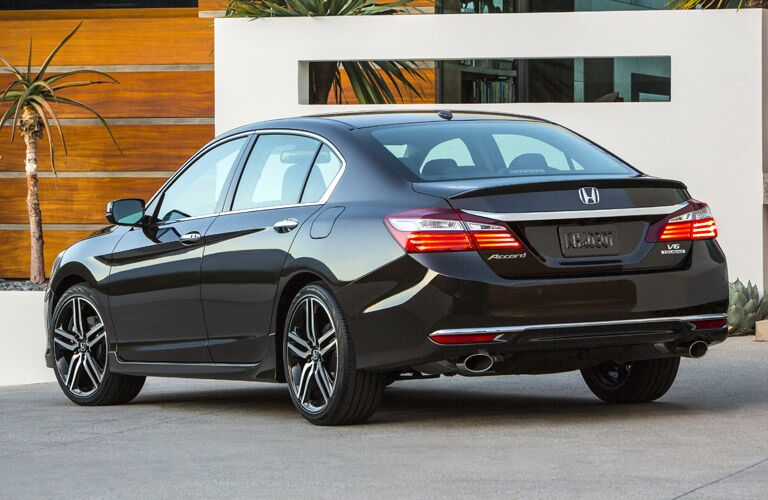 rear view of the 2017 Honda Accord