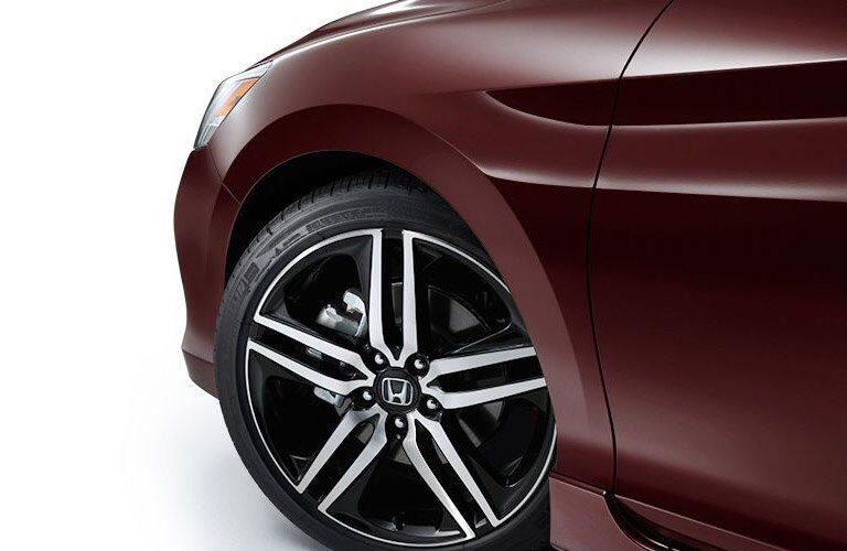 front wheel of the 2017 Honda Accord Sport sedan