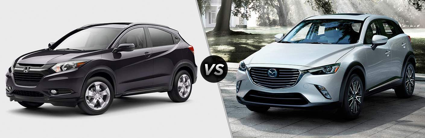 17 Honda Hr V Vs 17 Mazda Cx 3