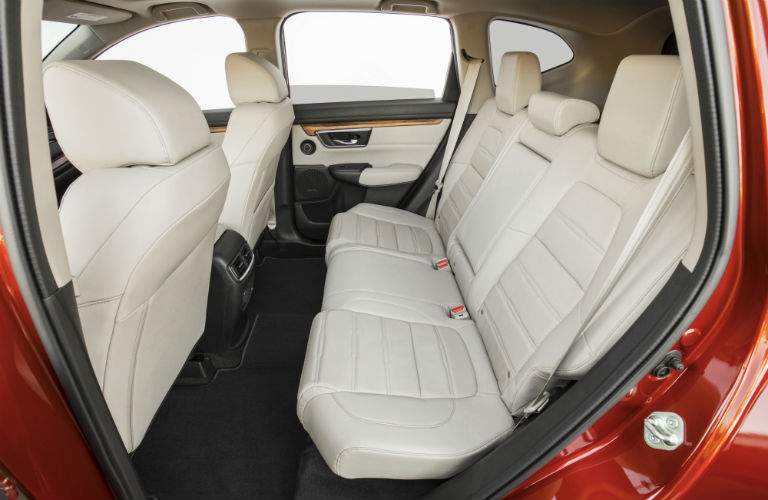 pale rear seats in the 2018 Honda CR-V