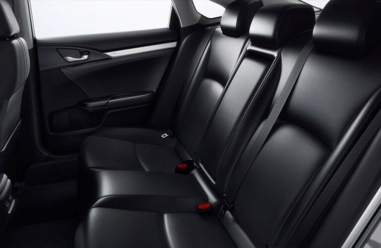 2019 Honda Civic sedan interior back cabin seats