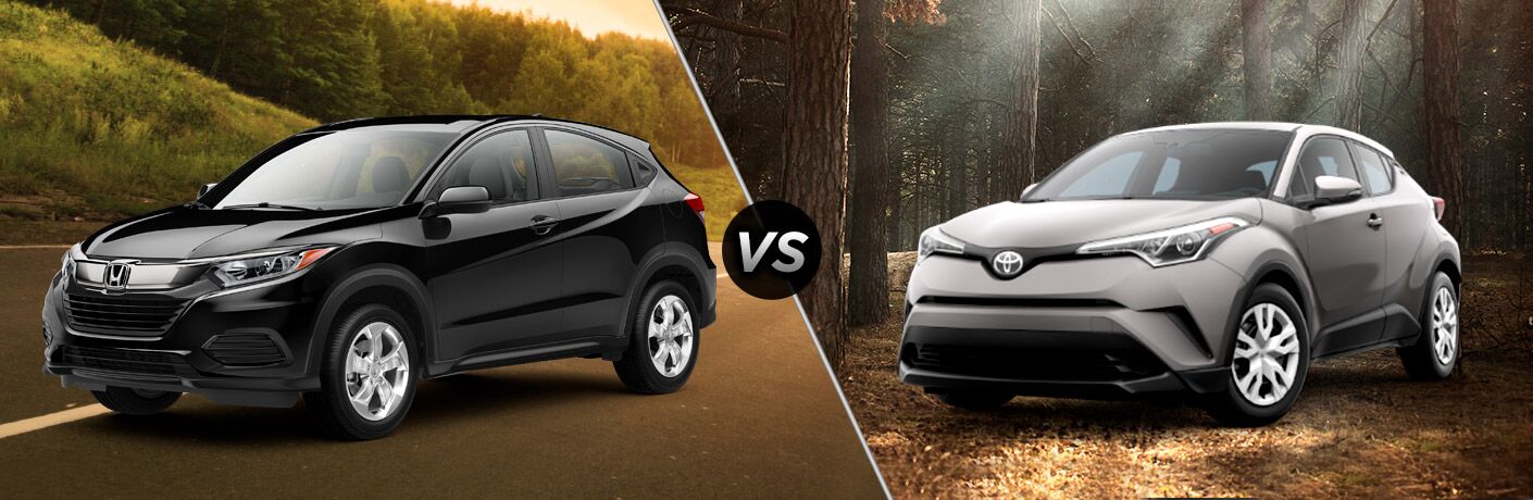19 Honda Hr V Lx Vs 19 Toyota C Hr Le