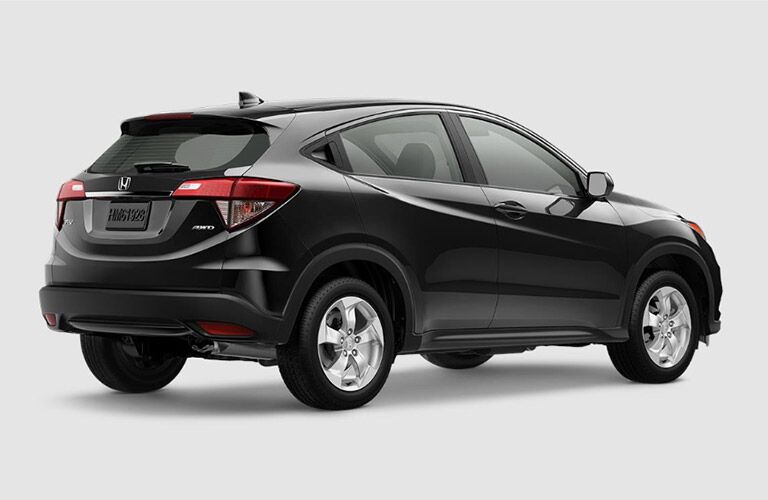 rear and side view of the 2019 Honda HR-V LX