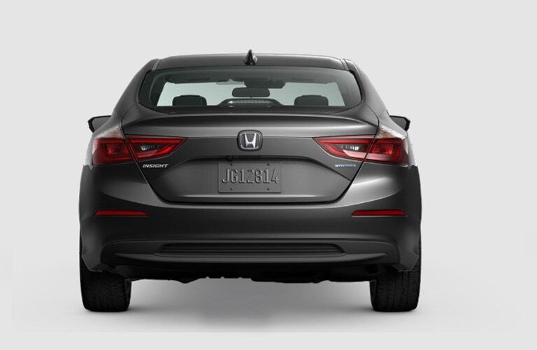 rear view of the 2019 Honda Insight