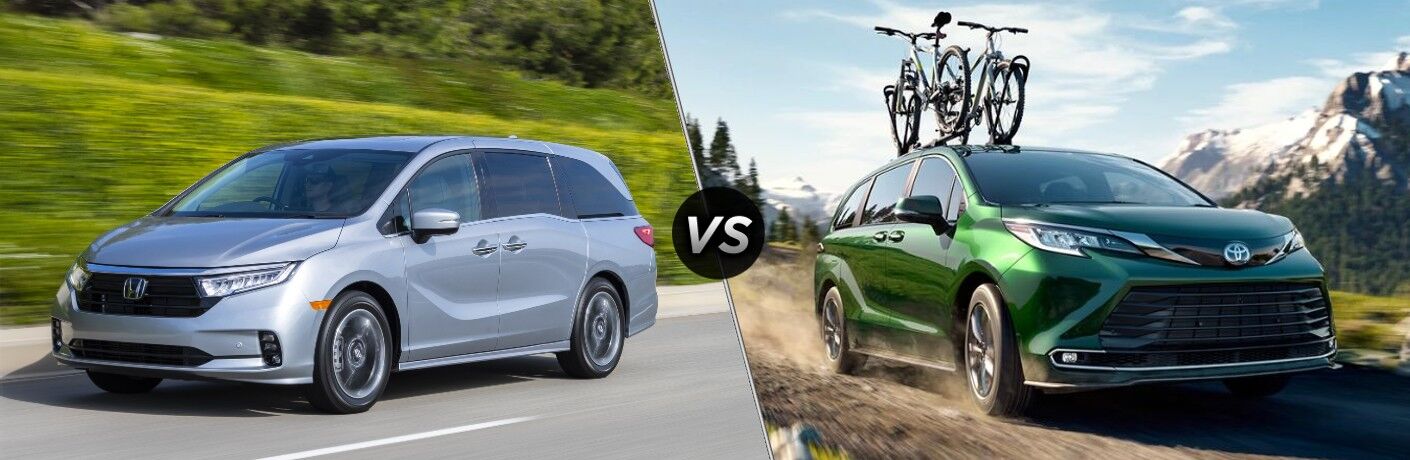 Honda Odyssey Vs 2023 Toyota Sienna Specsnull