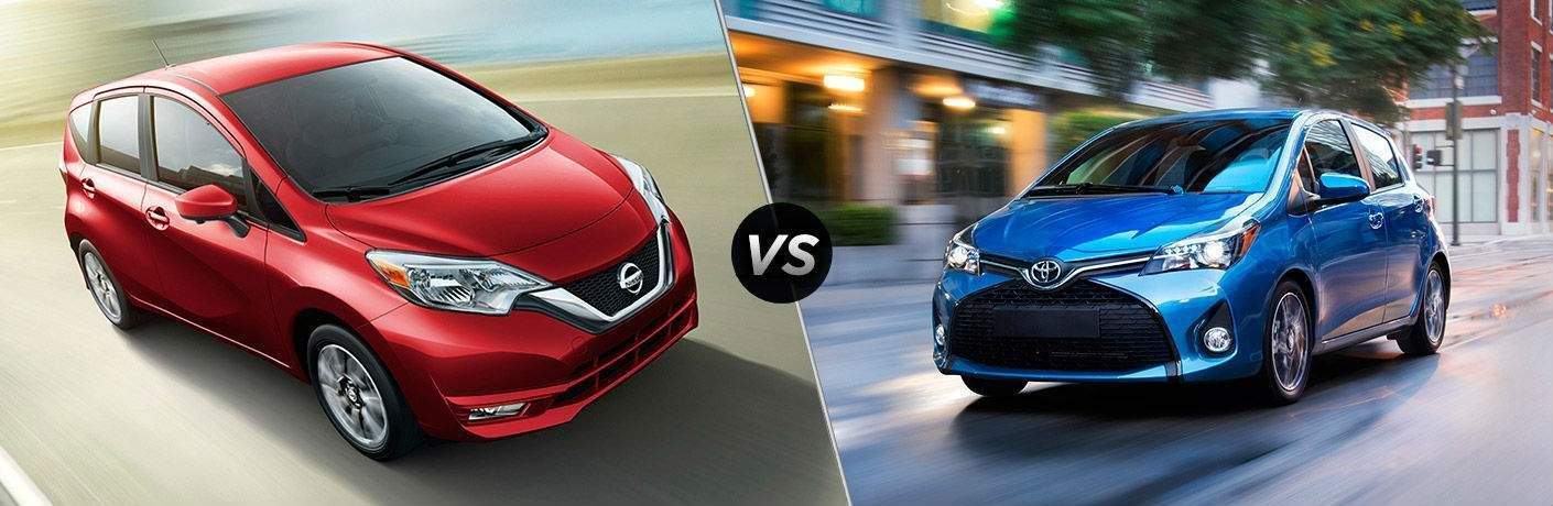 2017 Nissan Versa Note Vs Toyota Yaris