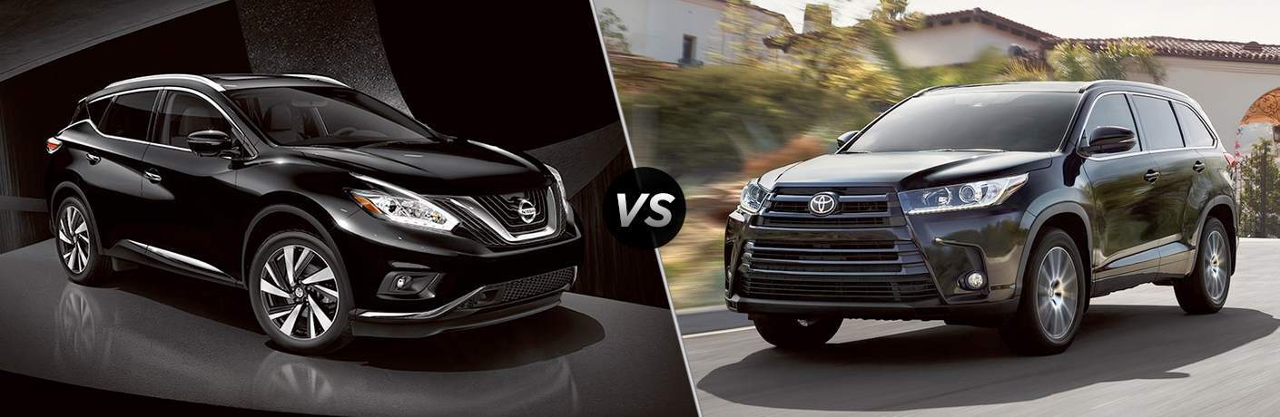 2018 Nissan Murano Vs 2018 Toyota Highlander