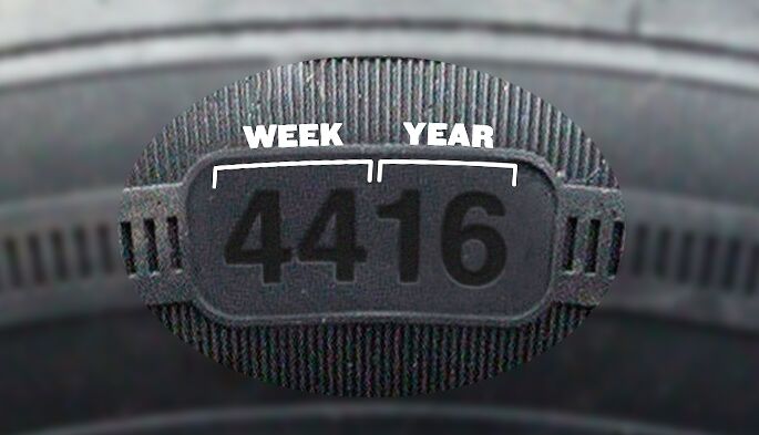 where is the manufacturing date on a car tire