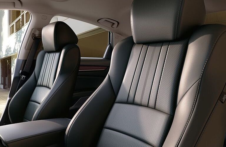 Interior seating in 2019 Honda Accord