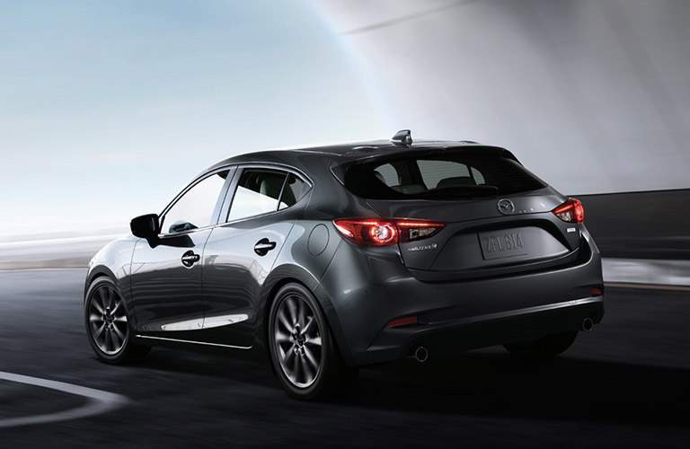 2018 Mazda3 hatchback back exterior