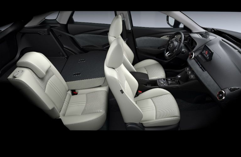 The 2019 CX-3 offers several different rear-seat configurations.