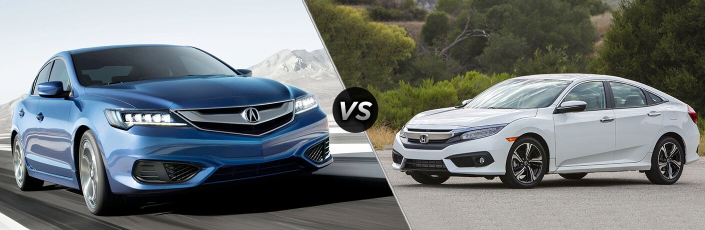 Honda And Acura >> 2018 Acura Ilx Vs 2018 Honda Civic Honda And Acura >> 2018 Acura Ilx Vs 2018 Honda Civic