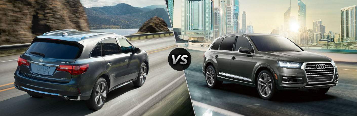 2018 Acura Mdx Vs Audi Q7