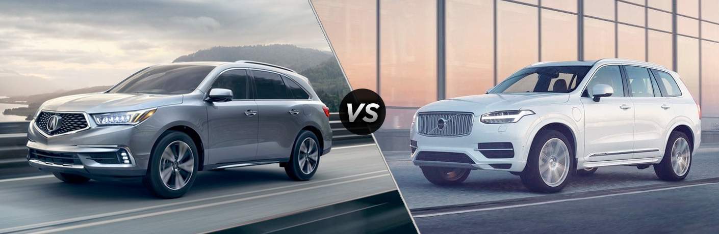 2018 Acura Mdx Vs Volvo Xc90