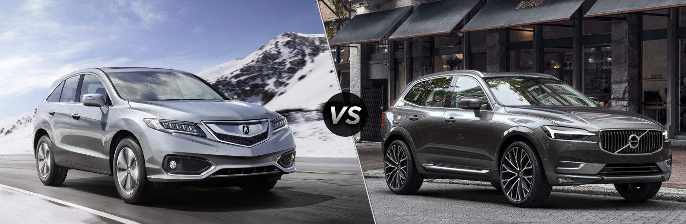 2018 Acura Rdx Vs Volvo Xc60