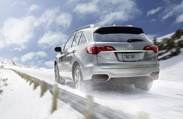 2018 Acura RDX exterior driving on road