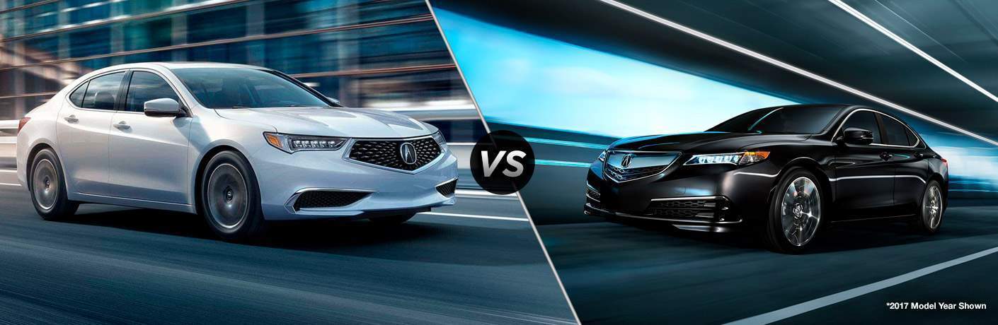 2018 Acura Tlx Vs 2017