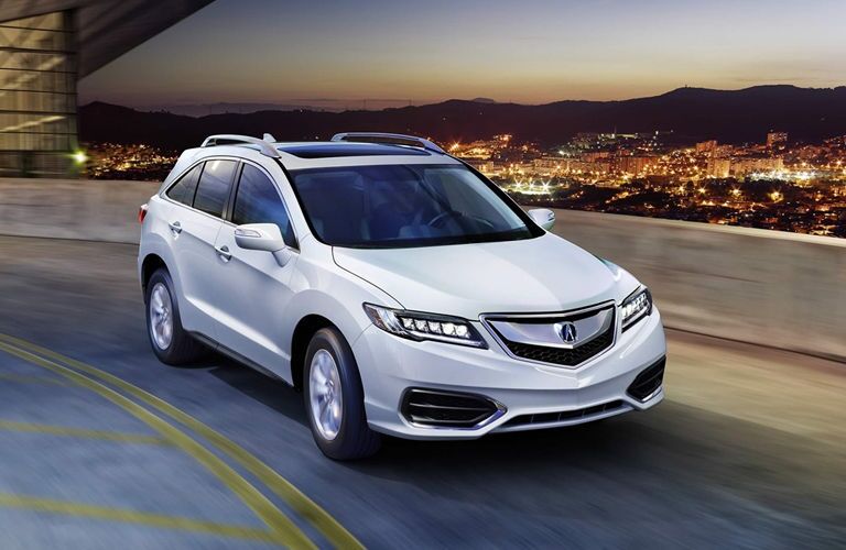 White Acura RDX