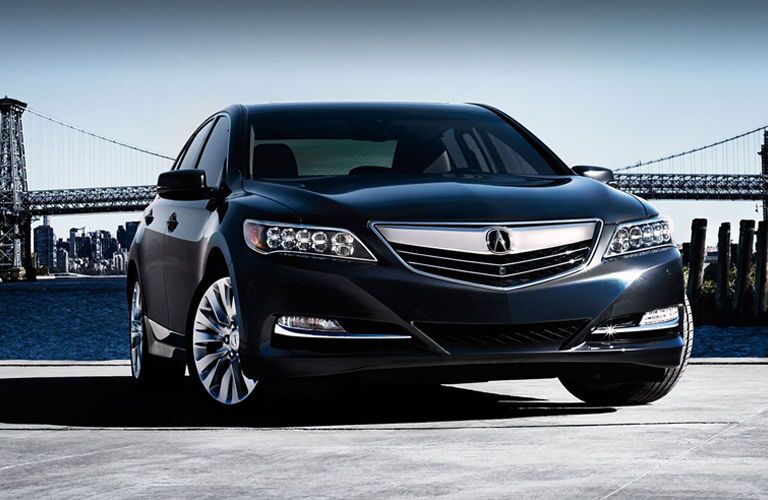 Black Acura RLX