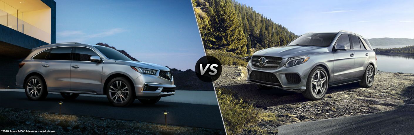 2019 Acura Mdx Advance Vs 2018 Mercedes Benz Gle Amg