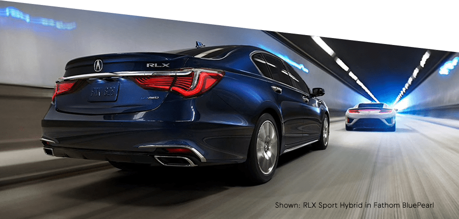 Shown:RLX sport hybrid in blue fathom pearl