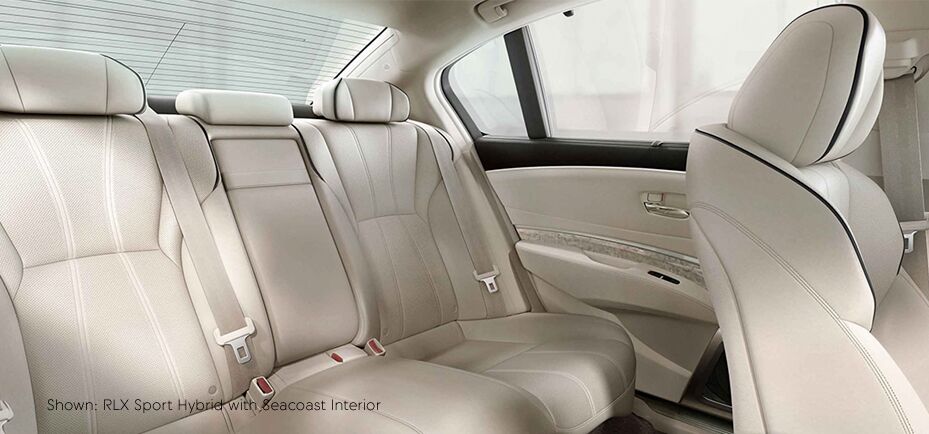 Shown:RLX sport hybrid with seacoast interior