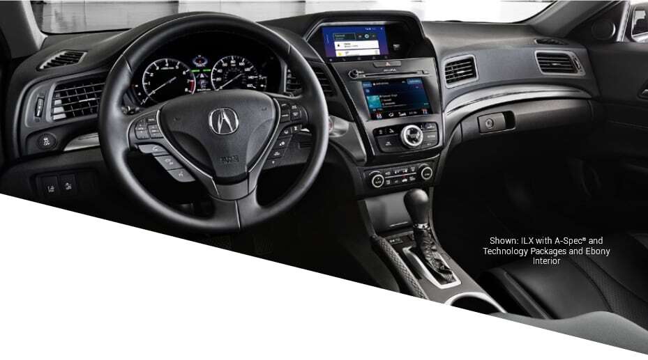 Shown: ILX with A-Spec and Technology Packages and Ebony Interior