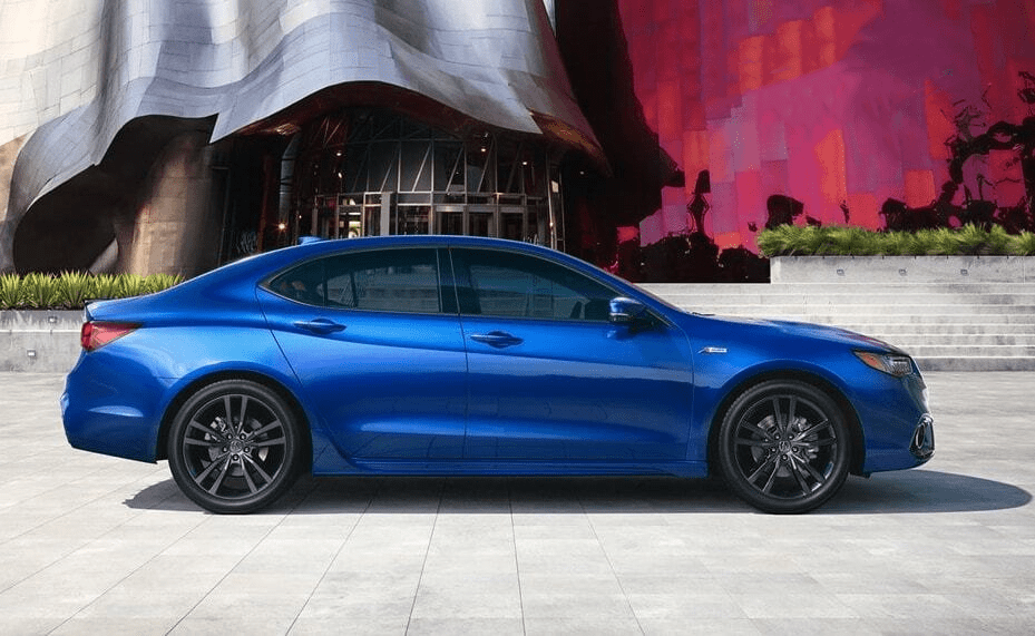 TLX with A-Spec Packages in Still Night Blue Pearl