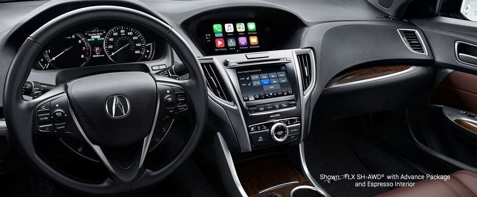 TLX with advance package and espresso interior
