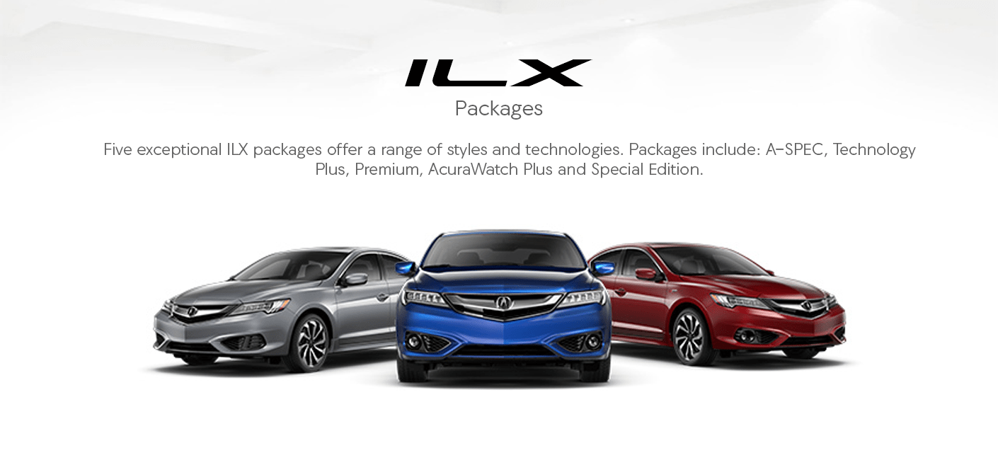 2018 Acura ILX trim levels