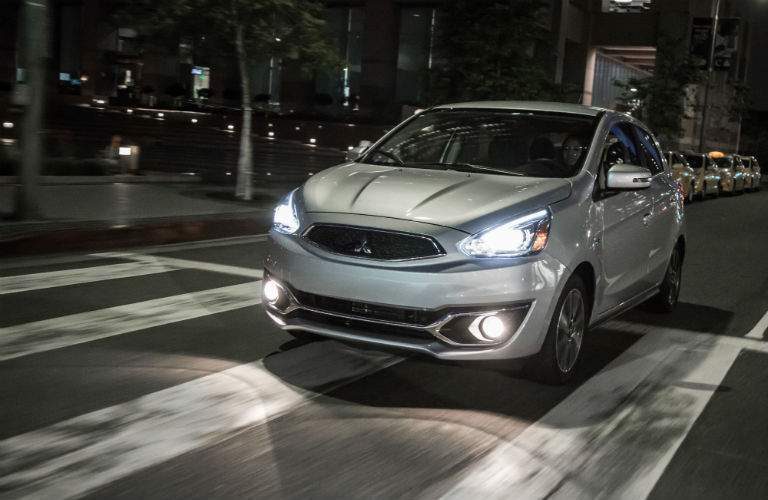 The top of the line 2018 Mirage GT is the most well-equipped of the model's lineup