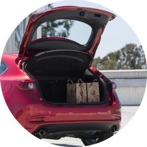 how much space is in the 2017 mazda3?