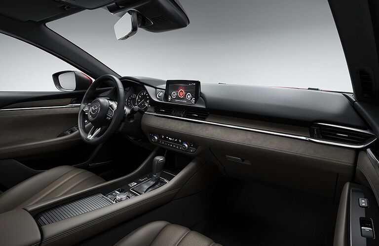 2018 Mazda6 Dashboard, Steering Wheel and MAZDA CONNECT Touchscreen