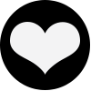 Black Heart Icon