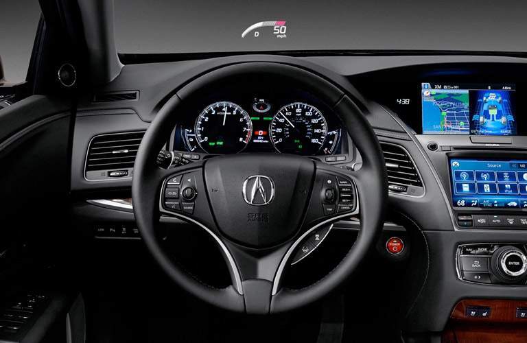 2017 Acura RLX steering wheel