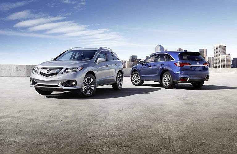 Acura RDX front end
