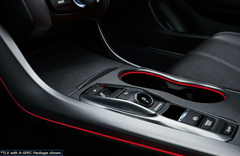 2018 Acura TLX model center console