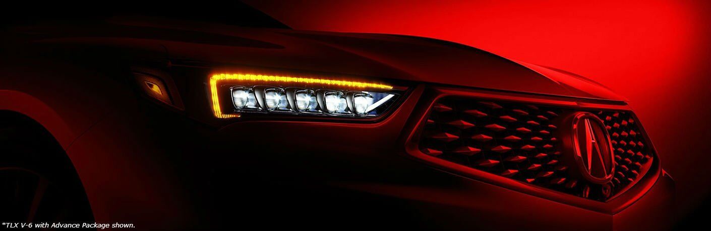 2018 Acura TLX model headlight