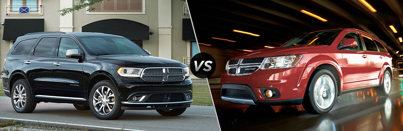2018 Dodge Durango Vs 2018 Dodge Journey